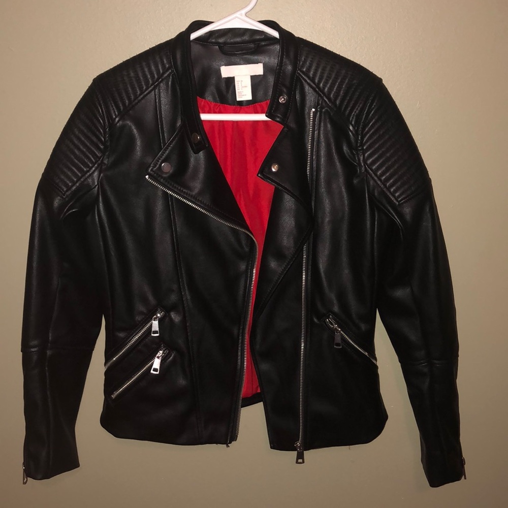 H&M Faux Leather Jacket